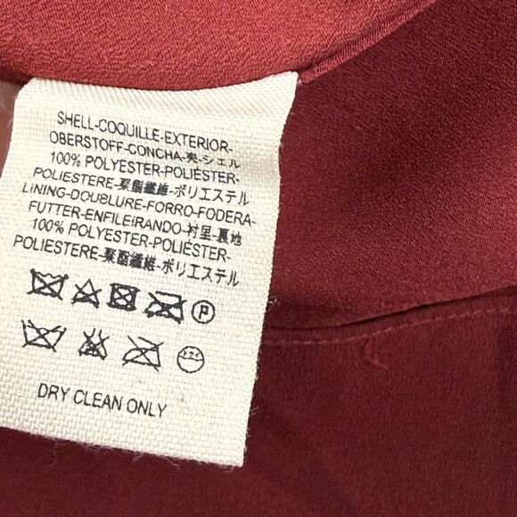 Free People Red Chiffon Greek Goddess Maxi Dress Gown Size 2 Whimsical RARE - Picture 9 of 15